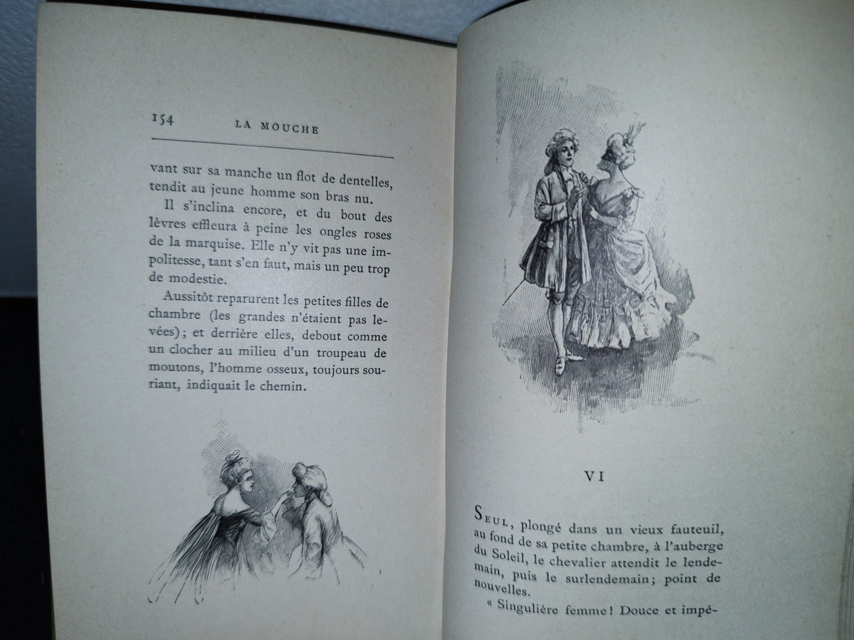 59- Mimi Pinson / La Mouche - Alfred De Musset - Paris, Alphonse Lemerre, Éditeur, 1906
