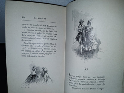 59- Mimi Pinson / La Mouche - Alfred De Musset - Paris, Alphonse Lemerre, Éditeur, 1906