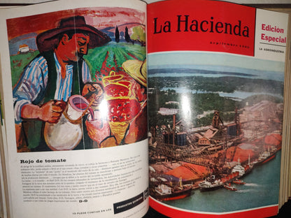 209- Compilación De Antiguas Revistas La Hacienda - 1960 (Varios Números)