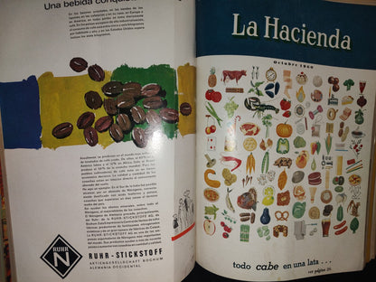 209- Compilación De Antiguas Revistas La Hacienda - 1960 (Varios Números)