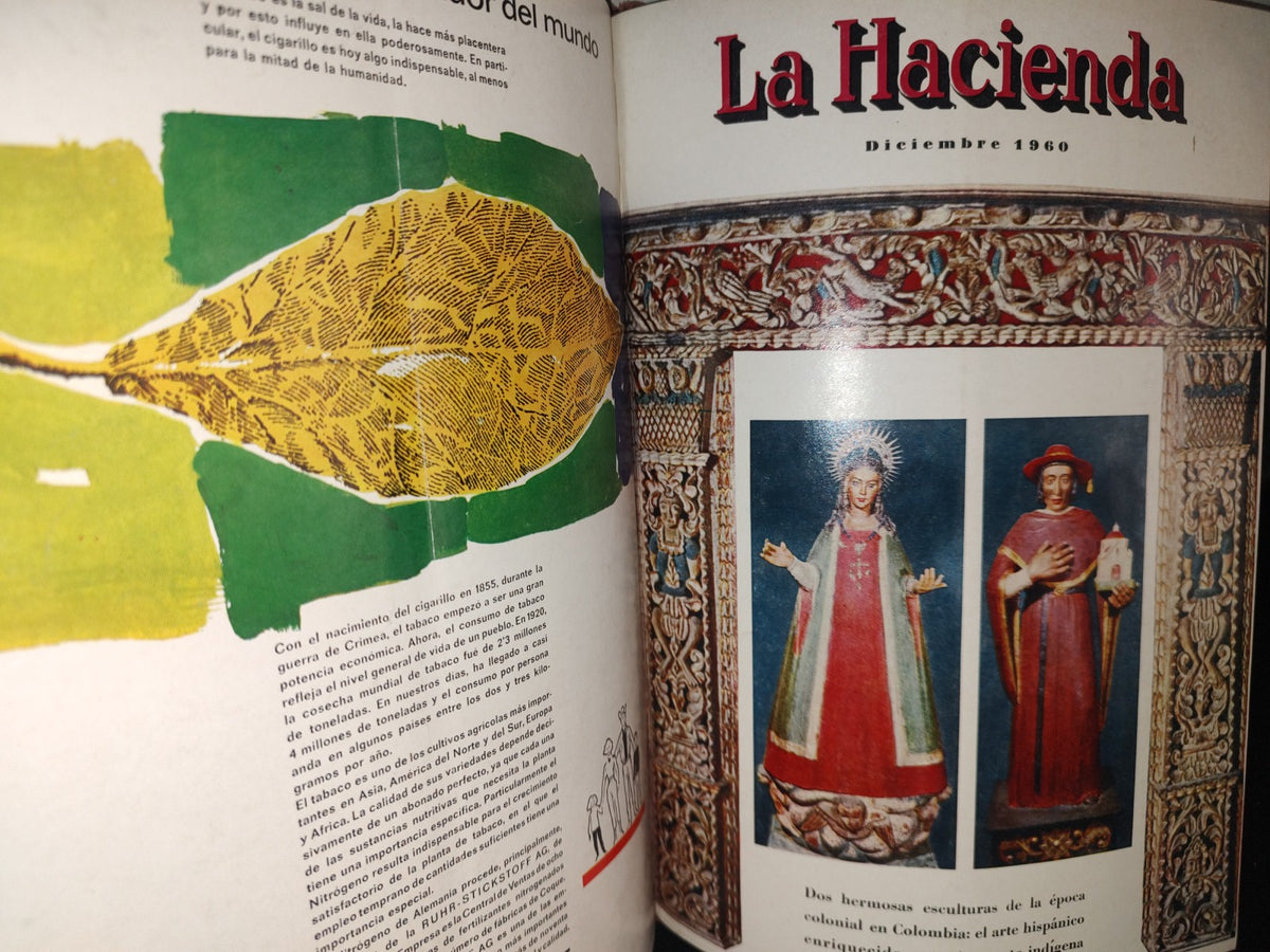 209- Compilación De Antiguas Revistas La Hacienda - 1960 (Varios Números)