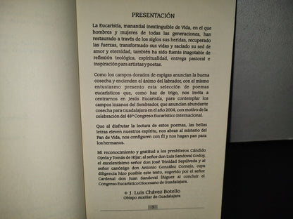 85- O Sacrum Convivium. Poemas Eucaríticos - Edición Del Arzobispado De Guadalajara - 2001