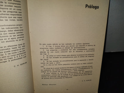 48- Introducción Al Análisis Cualitativo Semimicro - C. H. Sorum