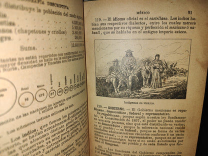 63- Elementos De Geografía Universal Y Particular De México - Esteban Paluzíe - 1913