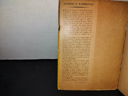 65- La Huella Del Maniquí Y Otros Cuentos - Alfonso Enrique Barrientos - Costa Amic Editor, Primera Edición 1962