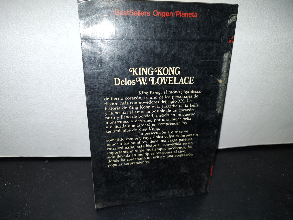 54- King Kong - Delos W. Lovelace - Bestsellers Origen/Planeta - 1985
