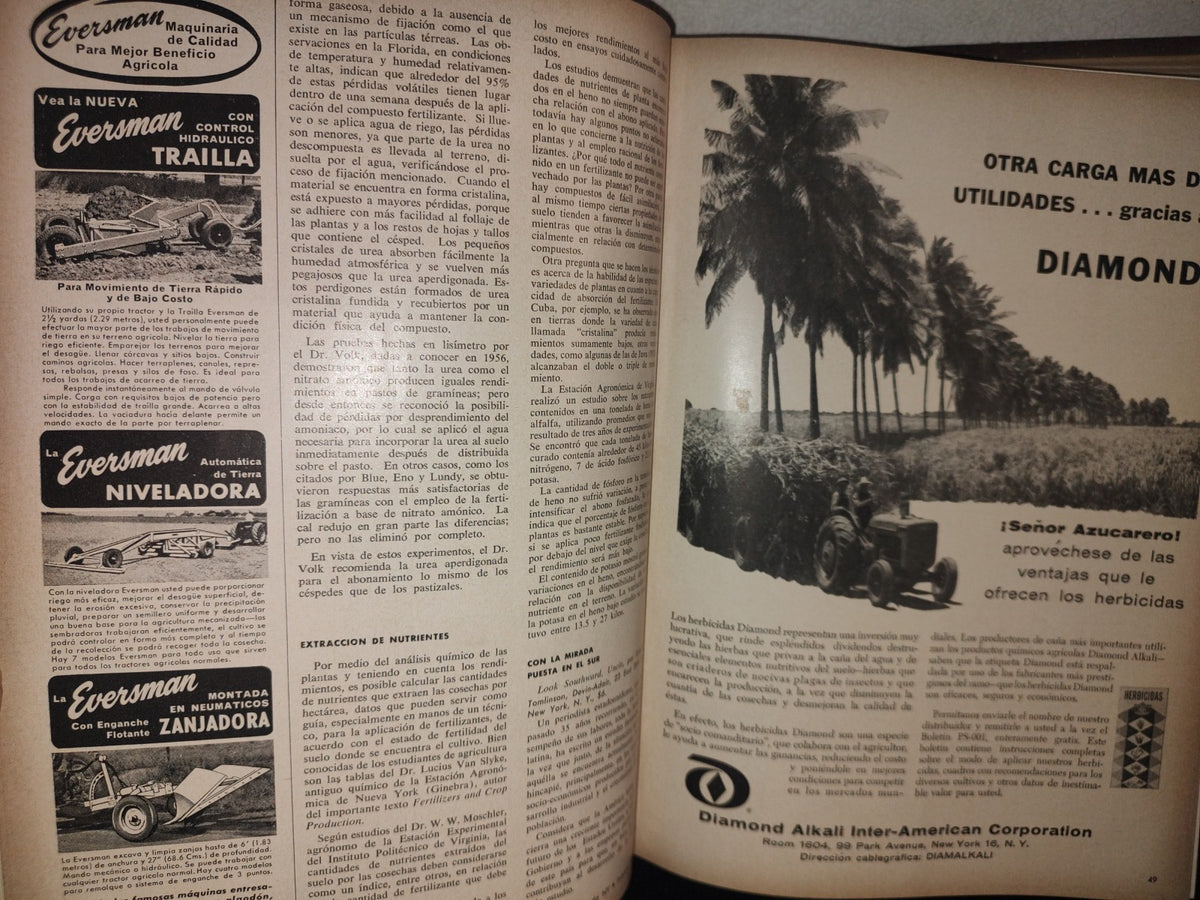 209- Compilación De Antiguas Revistas La Hacienda - 1960 (Varios Números)