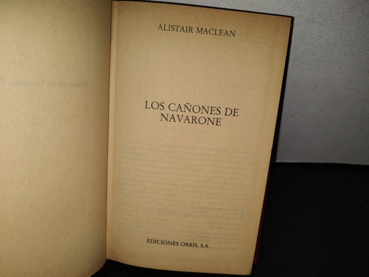 54- Los Cañones De Navarone - Alistair Maclean