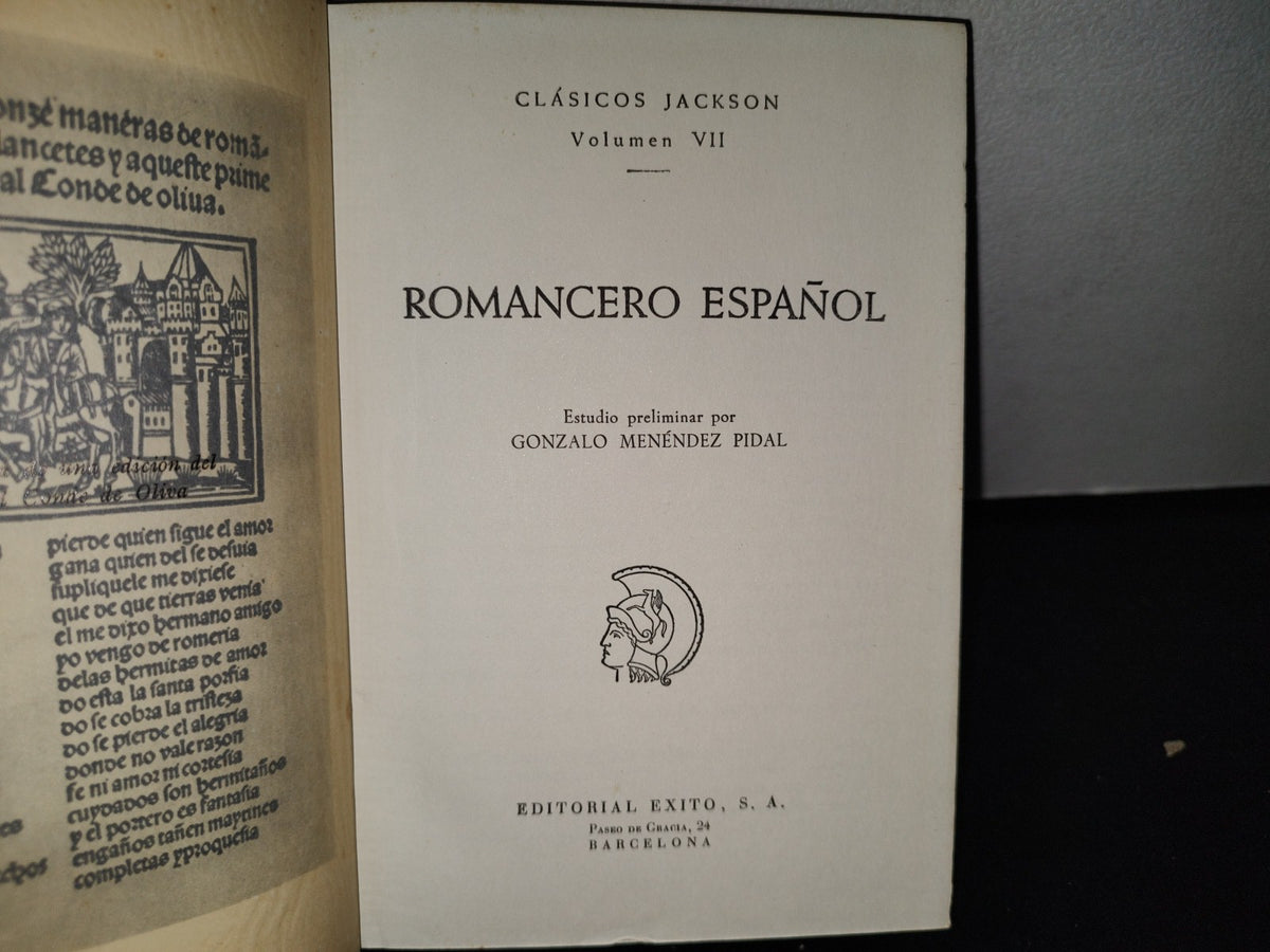 66- Clásicos Jackson. Volumen Vii - Romancero Español - 1951
