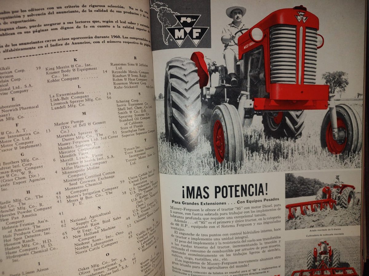 209- Compilación De Antiguas Revistas La Hacienda - 1960 (Varios Números)