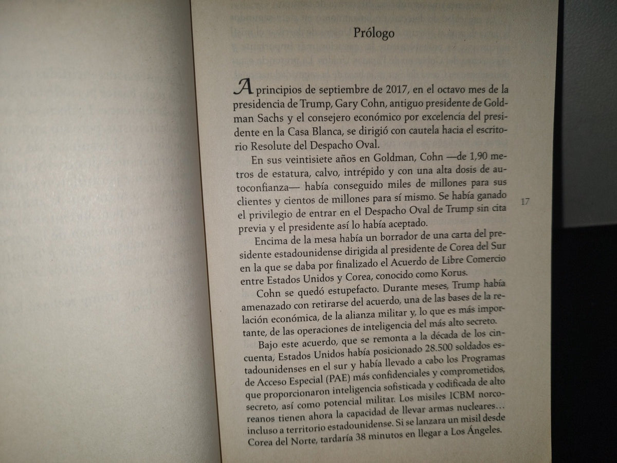 196- Miedo. Trump En La Casa Blanca - Bob Woodward. Roca Editorial - Primera Edición, 2018