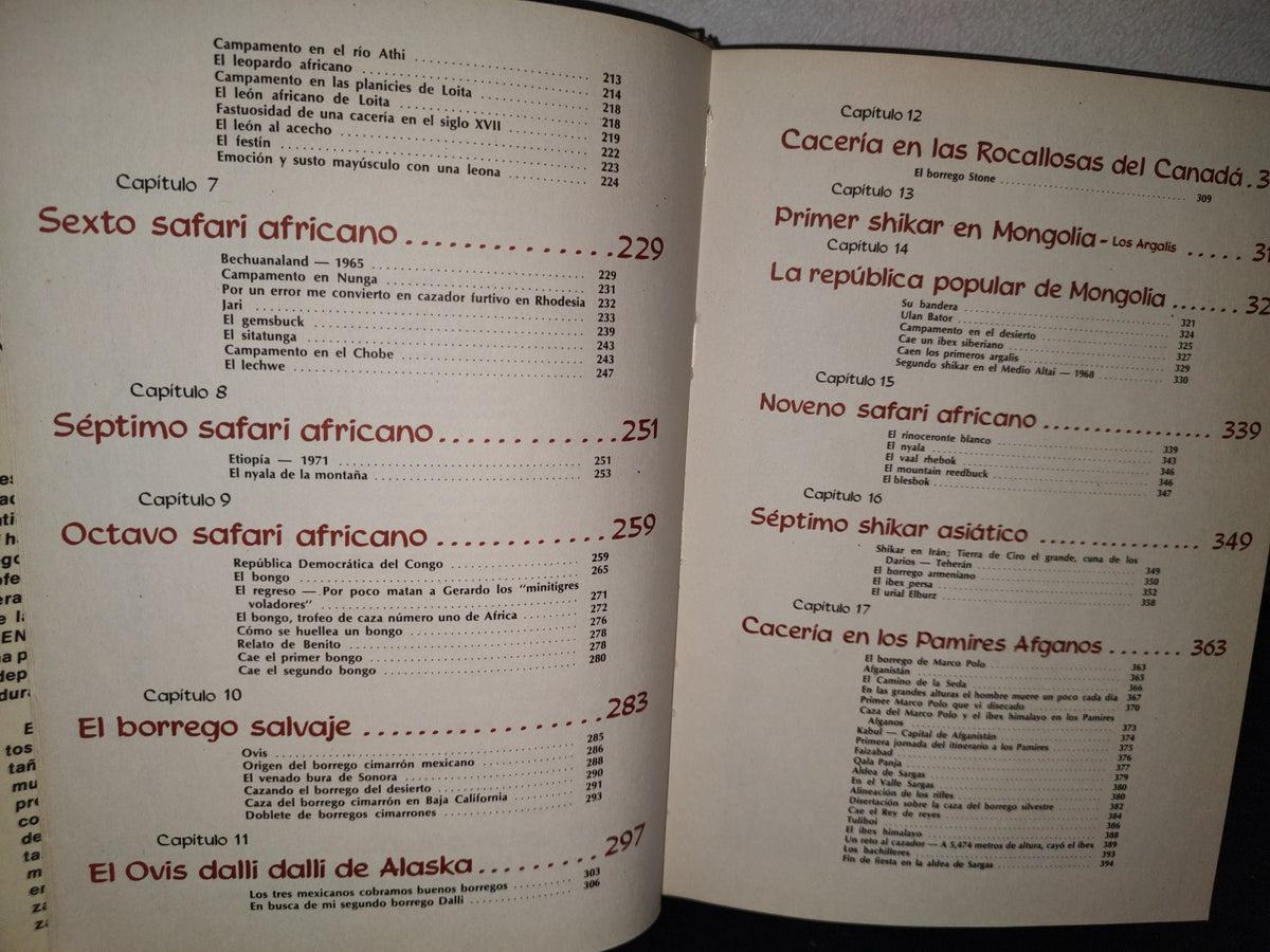 23- Caza Mayor En Tres Continentes - Benito Albarrán - 1975