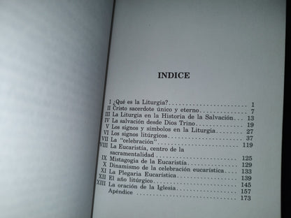 174- Manantial Y Cumbre. Iniciación Litúrgica - Alberto Aranda C. - 2002