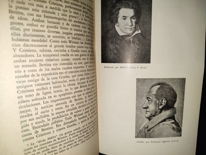 151- Beethoven. Las Grandes Épocas Creadoras. Goethe Y Beethoven - Romain Rolland - 1954