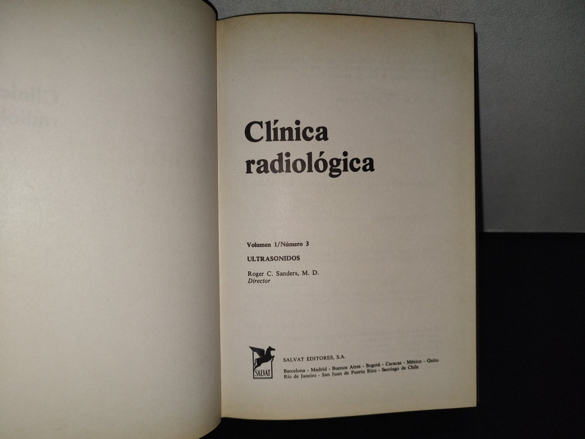 202- Clínica Radiológica. Ultrasonidos 1/3 - Roger C. Sanders