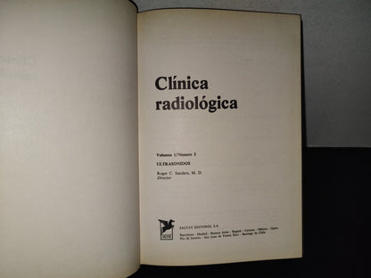 202- Clínica Radiológica. Ultrasonidos 1/3 - Roger C. Sanders