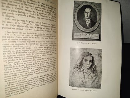 151- Beethoven. Las Grandes Épocas Creadoras. Goethe Y Beethoven - Romain Rolland - 1954
