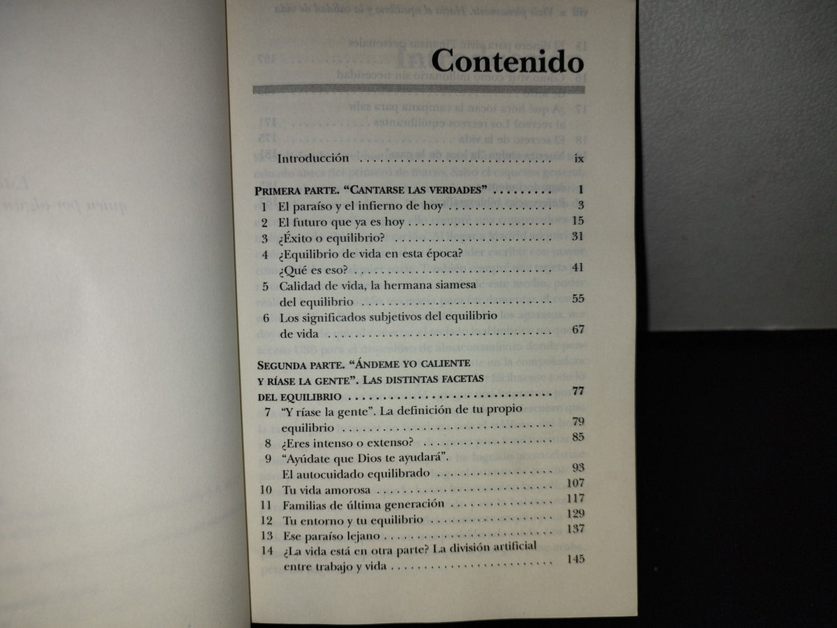 124- Vivir Plenamente. Hacia El Equilibrio Y La Calidad De Vida - Deborah Legorreta