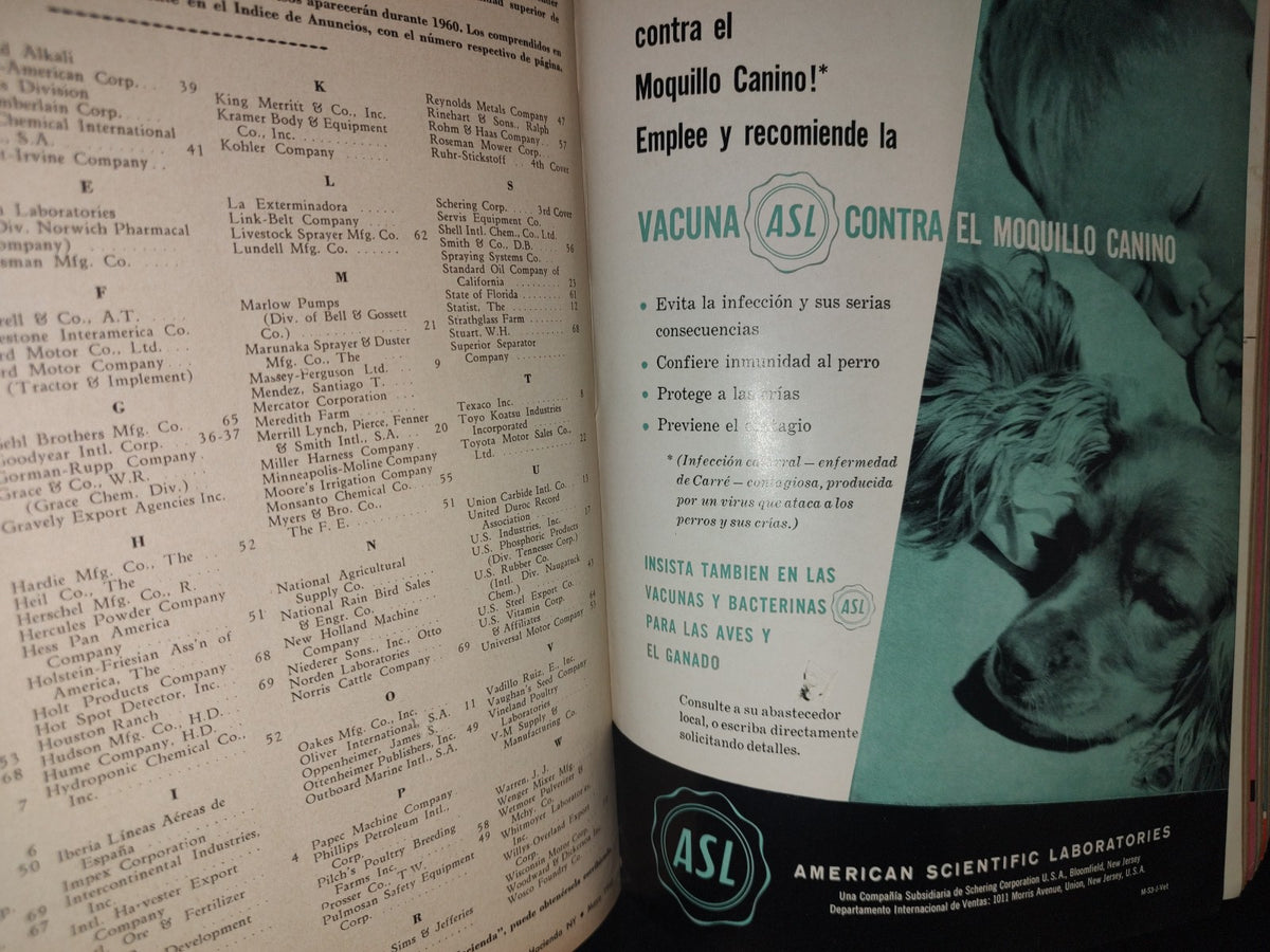 209- Compilación De Antiguas Revistas La Hacienda - 1960 (Varios Números)