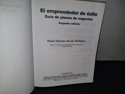 83- El Emprendedor De Éxito. Guía De Planes De Negocios 2 - Rafael Alcaráz Rodríguez - McGraw-Hill
