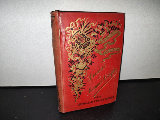 64- Poesías De Manuel Carpio Con Su Biografía - José Bernardo Couto - 1909