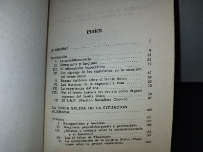 57- Obras De León Trotsky. Tomo 16. Alemania, La Revolución Y El Fascismo Volumen I - 1973