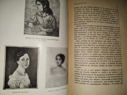 151- Beethoven. Las Grandes Épocas Creadoras. Goethe Y Beethoven - Romain Rolland - 1954