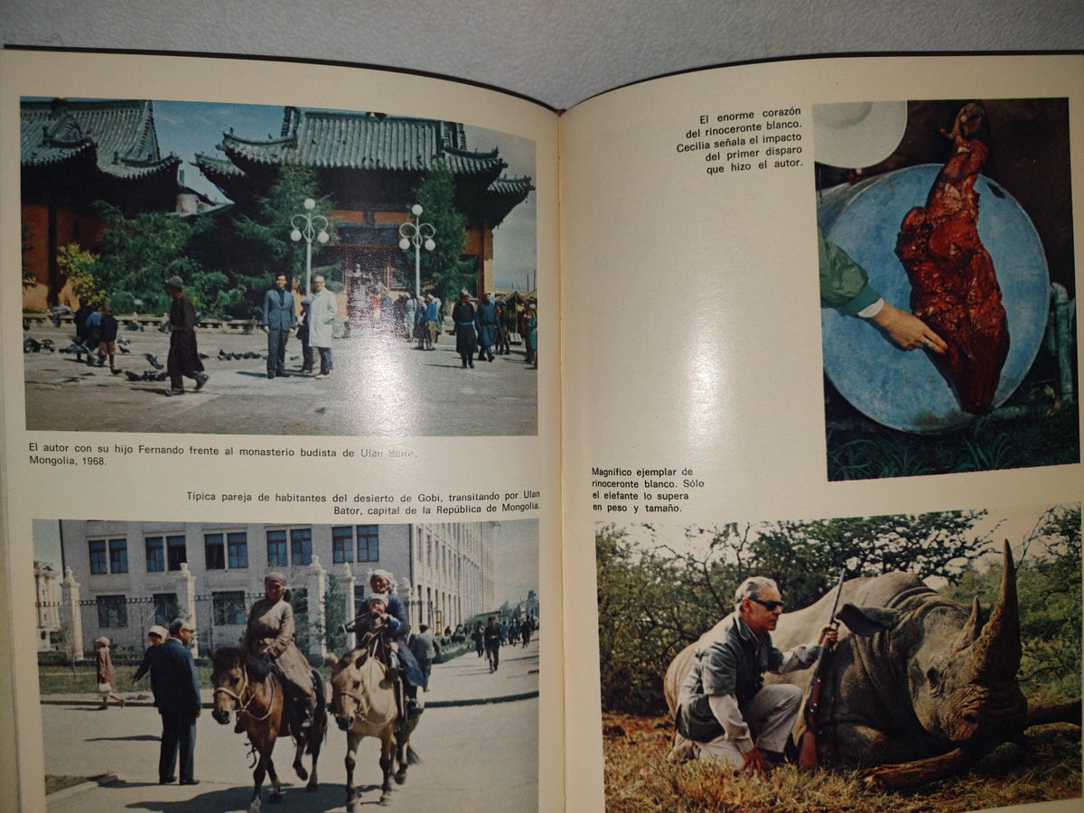 23- Caza Mayor En Tres Continentes - Benito Albarrán - 1975