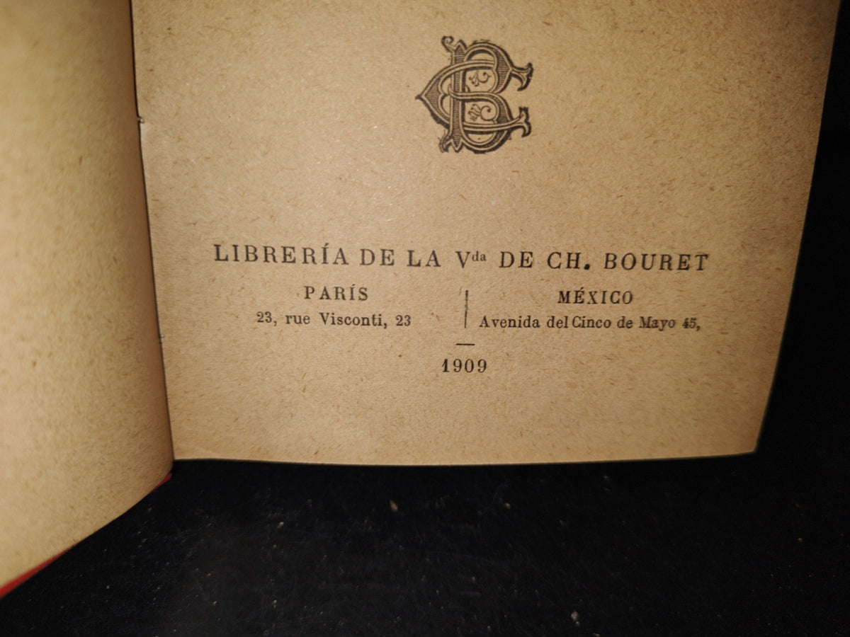 64- Poesías De Manuel Carpio Con Su Biografía - José Bernardo Couto - 1909
