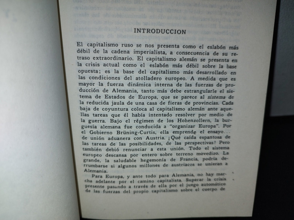 57- Obras De León Trotsky. Tomo 16. Alemania, La Revolución Y El Fascismo Volumen I - 1973