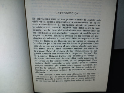 57- Obras De León Trotsky. Tomo 16. Alemania, La Revolución Y El Fascismo Volumen I - 1973