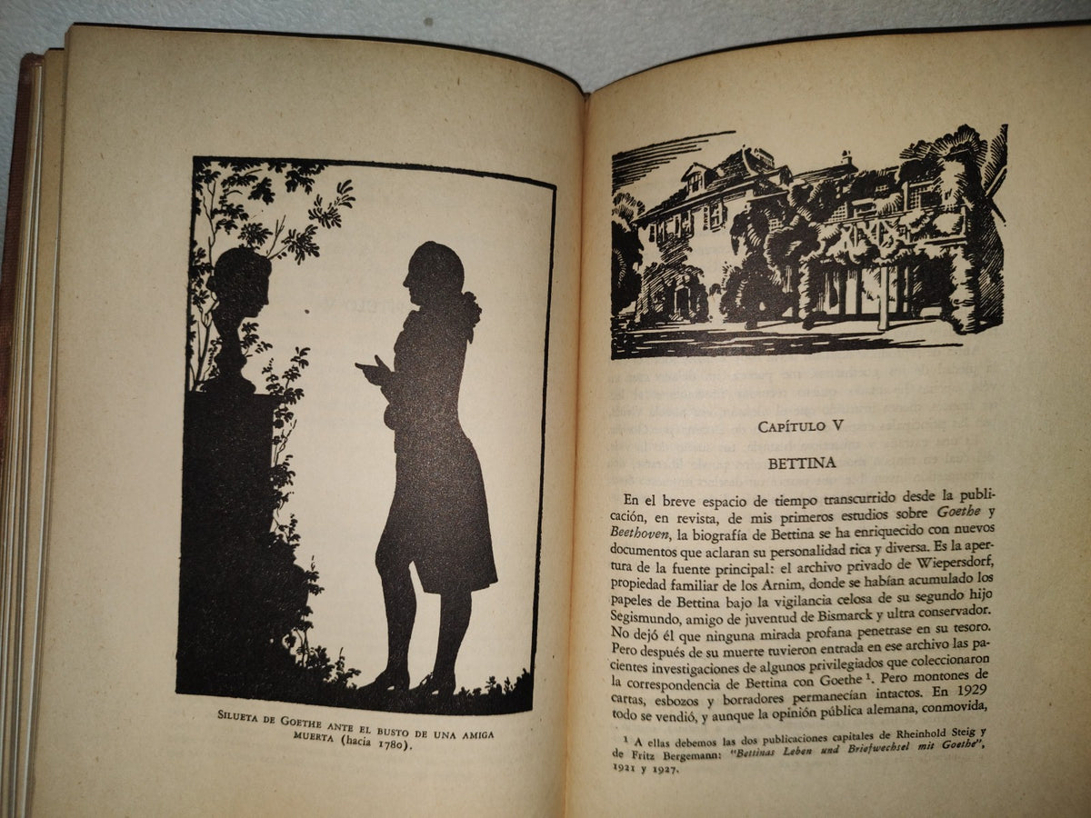 151- Beethoven. Las Grandes Épocas Creadoras. Goethe Y Beethoven - Romain Rolland - 1954