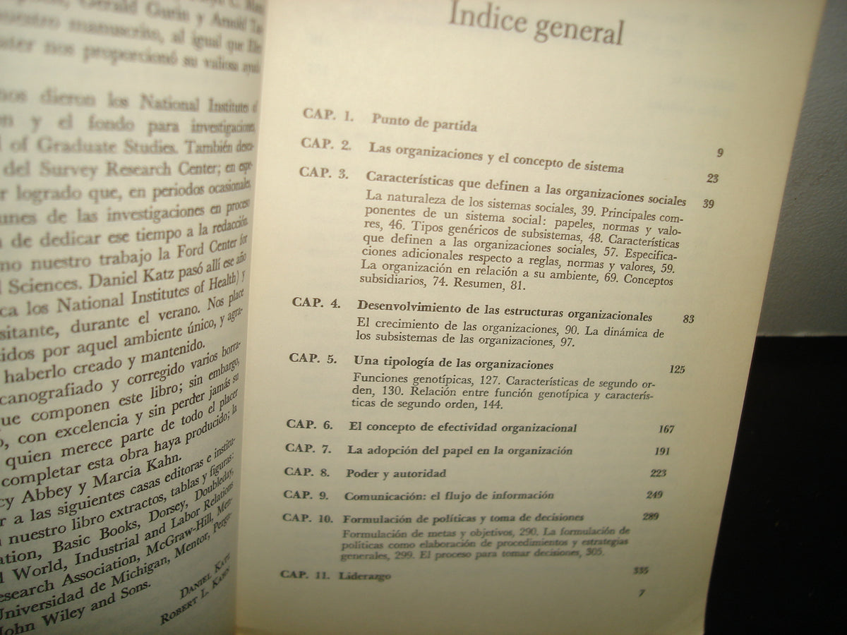 7- Psicología Social De Las Organizaciones - Daniel Kotz, Robert L. Kahn