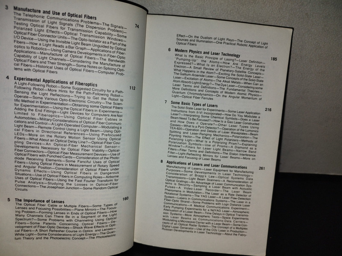 114- The Fiberoptics & Laser Handbook - Edward L. Safford, Jr. - 1984