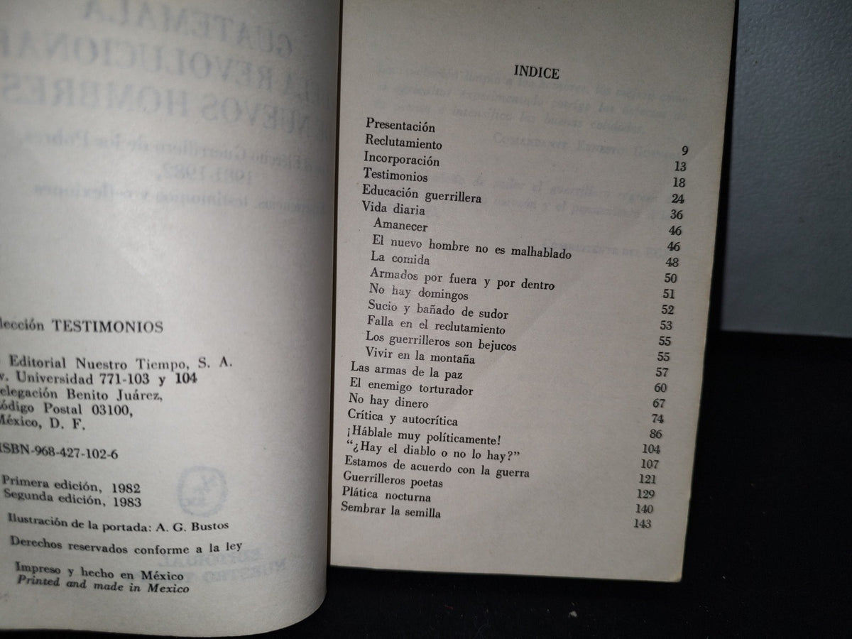 66- Guatemala, Escuela Revolucionaria De Nuevos Hombres - Nicolás Andersen - 1983
