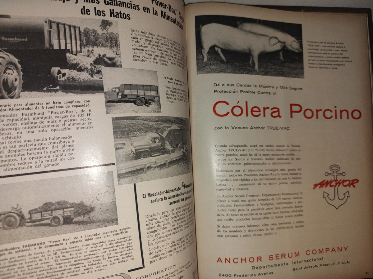 209- Compilación De Antiguas Revistas La Hacienda - 1960 (Varios Números)