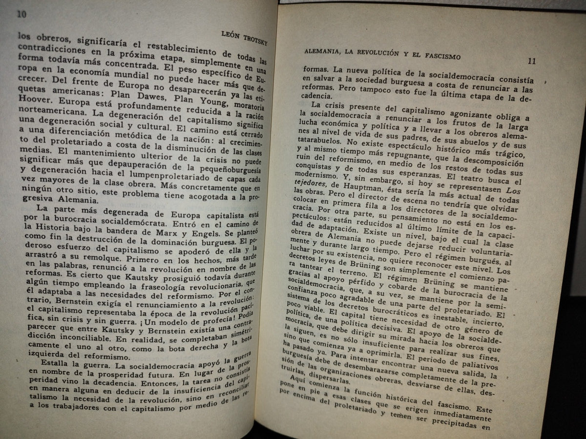 57- Obras De León Trotsky. Tomo 16. Alemania, La Revolución Y El Fascismo Volumen I - 1973