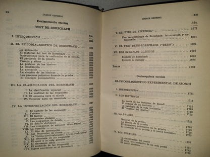 198- Los Tests. Manual De Técnicas De Exploración Psicológica. Tercera Parte - Béla Székely, 1966
