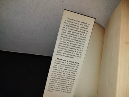 100- Metodología Y Ciencia Social - Umberto Cerroni - 1977