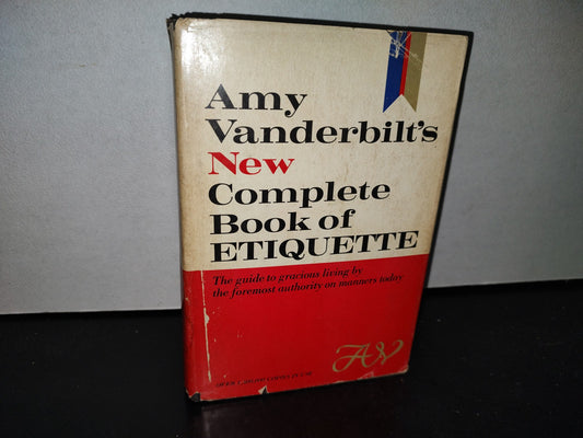 54- Inglés. Libro De Etiqueta. Amy Vanderbilt'S New Complete Book Of Etiquette - 1963