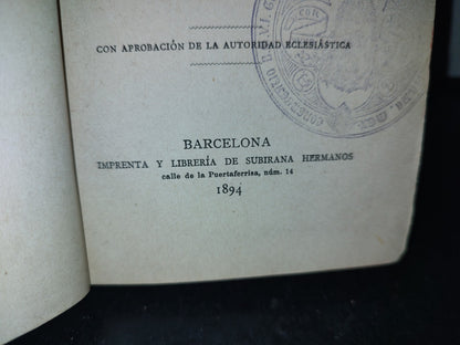 63- Beatriz Por La Condesa De Veilles. Barcelona. Imprenta Y Librería De Subirana Hermanos - 1894