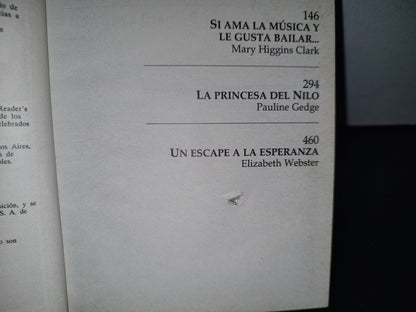 89- Libros Condensados Reader'S Digest. Aguas Peligrosas Y Otros... - 1994