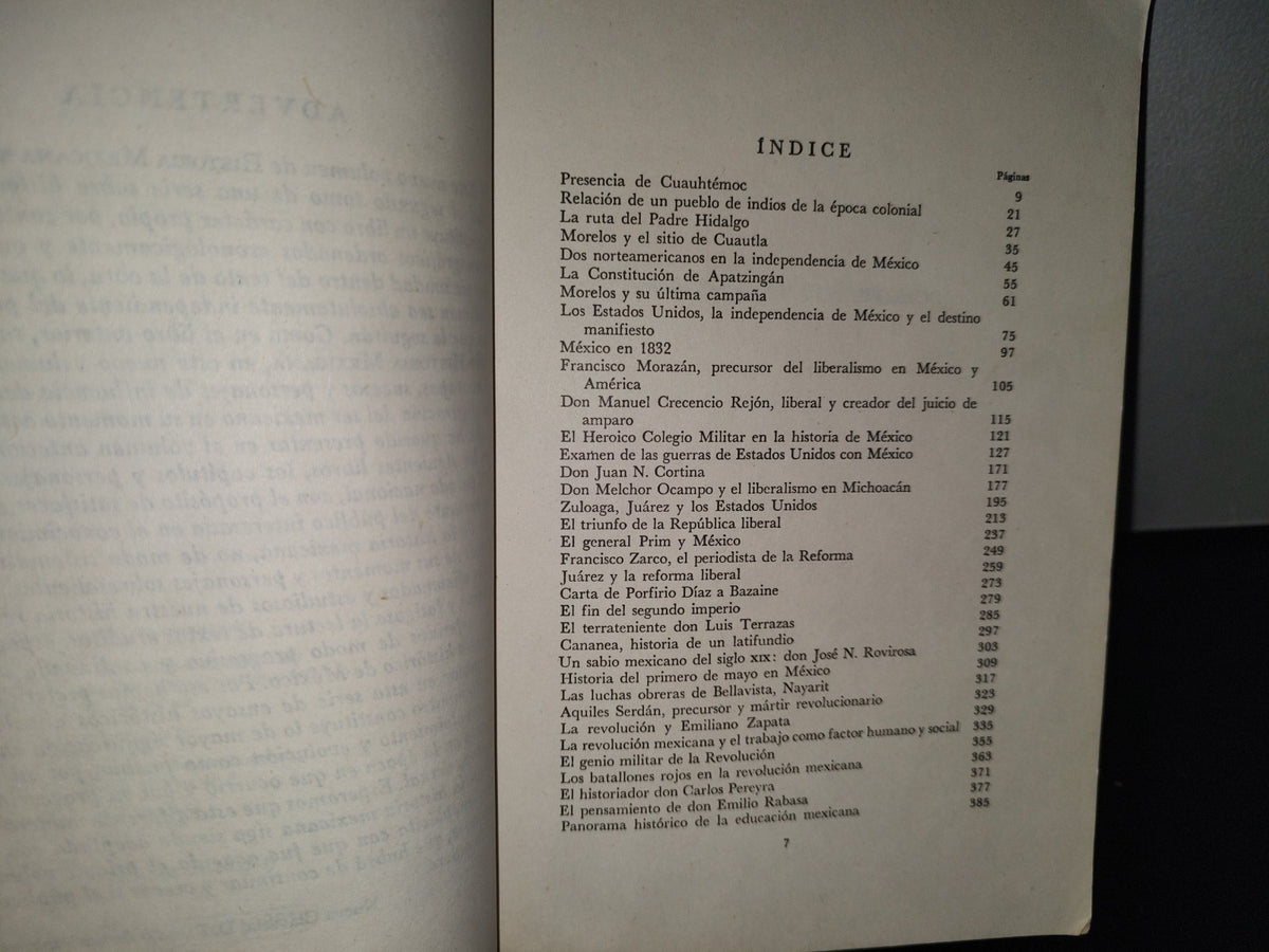 85- Historia Mexicana Ii - Agustín Cué Cánovas - Editorial Trillas - 1982