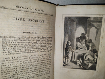 59- Les Aventures De Télémaque, Fils D'Ulysses - F. Salignac De La Mothe Fénelon - Paris, Librairie De Rosa Et Bouret, 1856