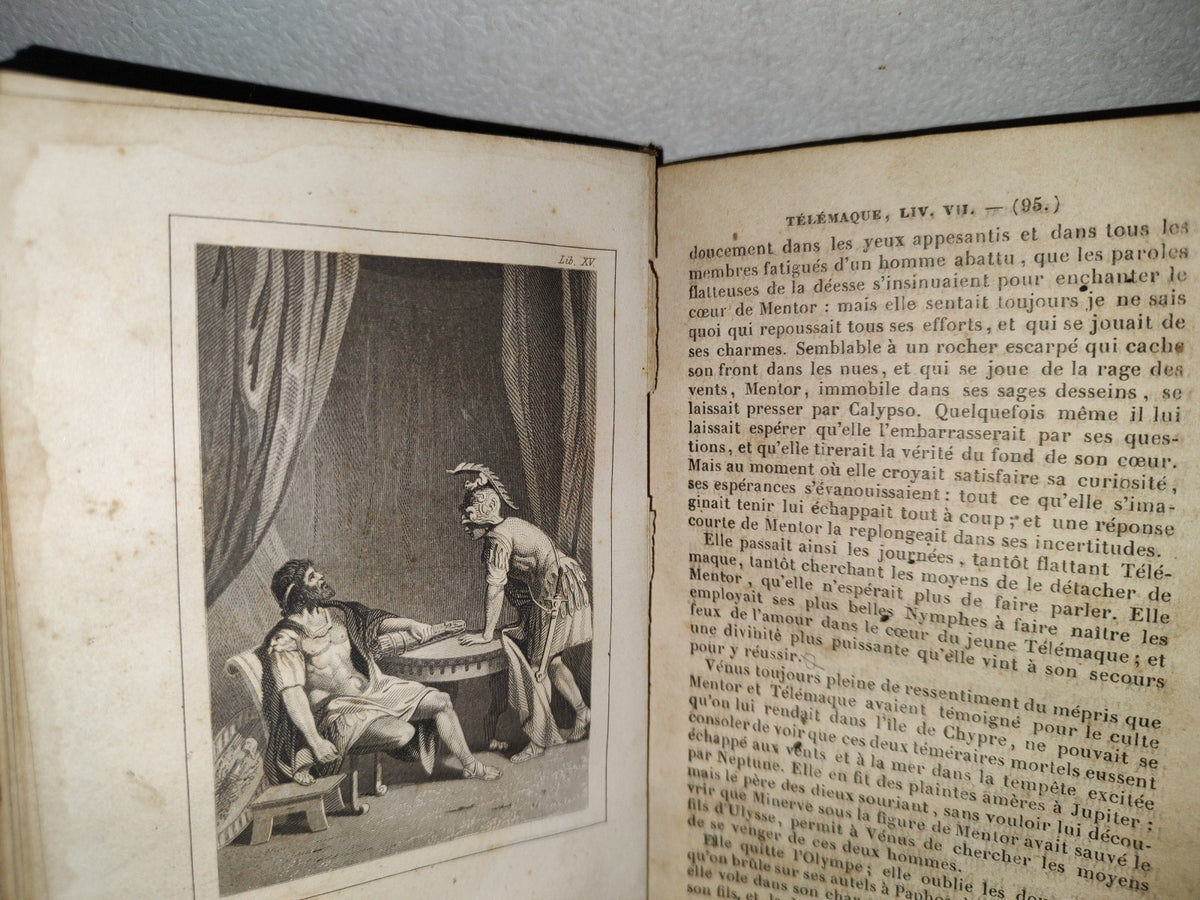 59- Les Aventures De Télémaque, Fils D'Ulysses - F. Salignac De La Mothe Fénelon - Paris, Librairie De Rosa Et Bouret, 1856