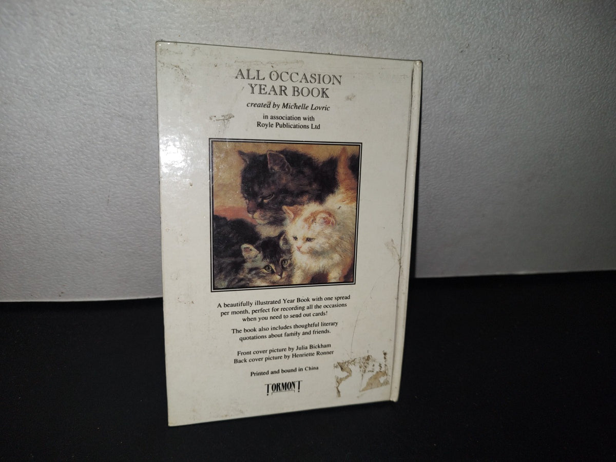 80- All Occasion Year Book. An Illustrated Diary With Literary Quotations - Tormont - 1992