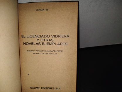 91- El Licenciado Vidriera Y Otras Novelas Ejemplares - Cervantes