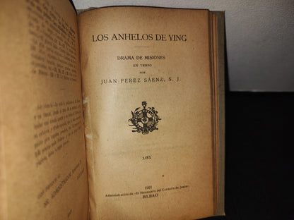 166- De Broma Y De Veras. Varias Obras. El Pecado De Sangre - P. Ignacio Ma. Lerdo - 1921