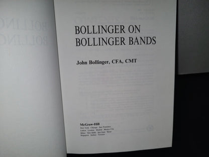 188- Bollinger On Bollinger Bands - John Bollinger , Cfa, Cmt