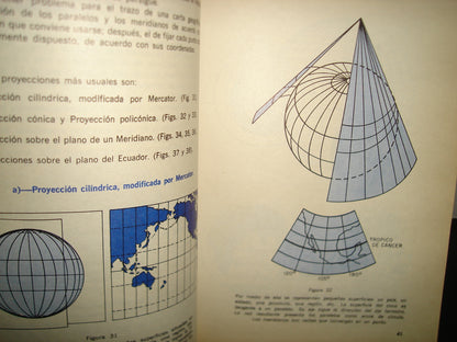 26- La Tierra. Geografía Física Y Humana - Yolanda Cordero Melo, Herlinda García Lecuona, Carmen Santín García. Primer Curso - Editorial Herrero. 1970
